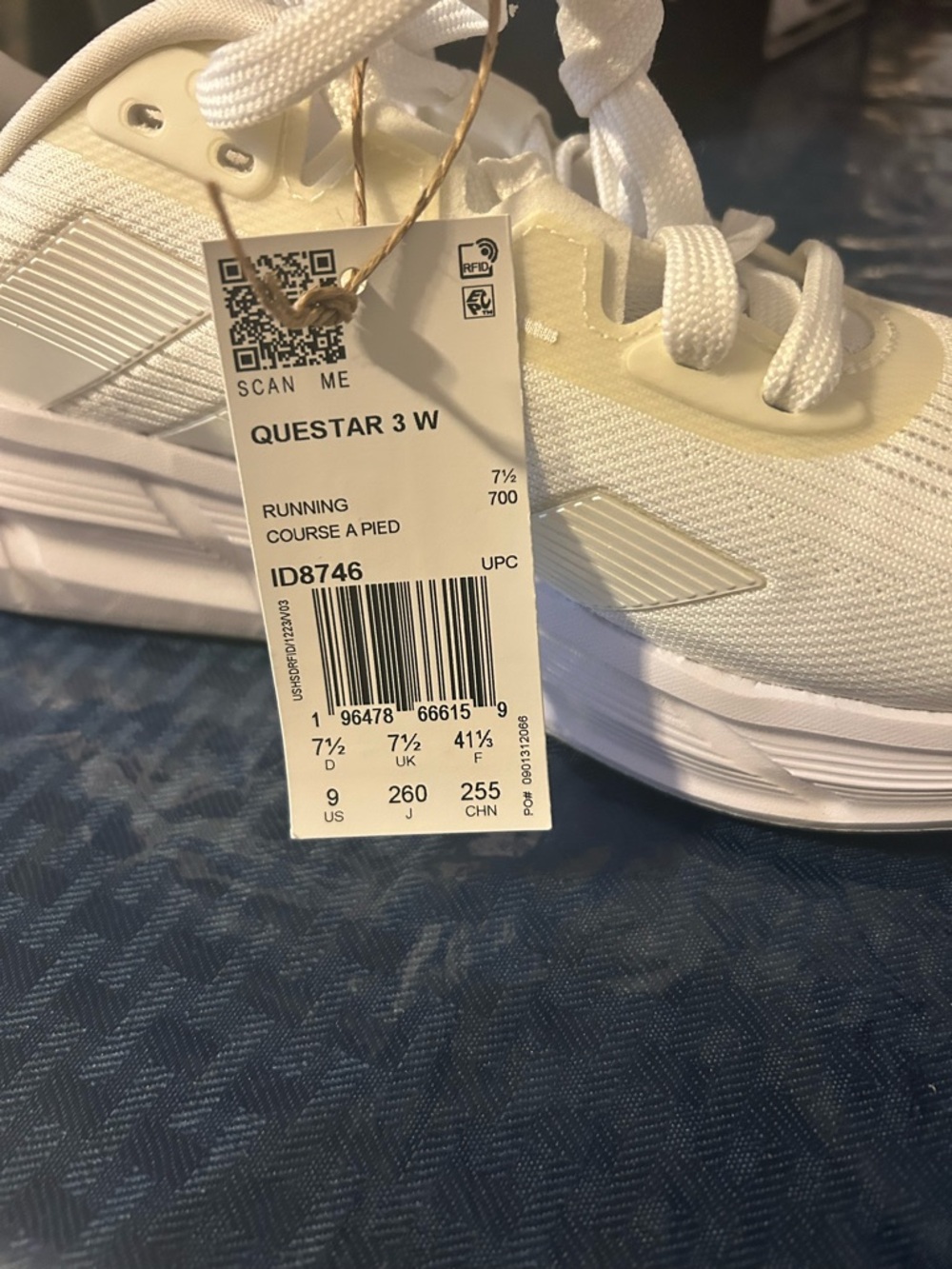 Adidas Women's Questar 3 Running Shoes - Picture 7 of 10